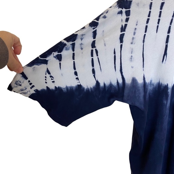 Raquel Allegra Bleached Midi Cotton T-Shirt Dress, Size 1/Small - Picture 11 of 15